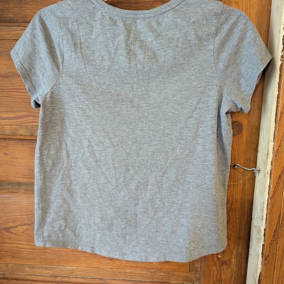 SO Gray Short Sleeve Tee with Unicorn Graphic - Picture 4 of 4